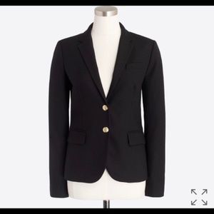 JCrew Schoolboy Blazer Black 6